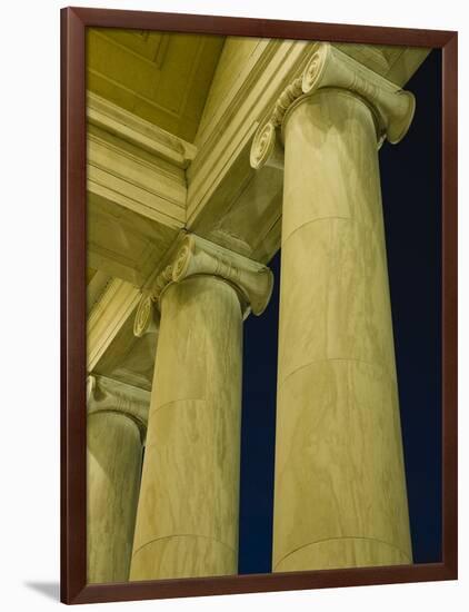 Columns at Jefferson Memorial-Rudy Sulgan-Framed Photographic Print