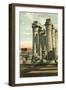 Columns at Luxor-null-Framed Art Print