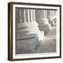 Columns at Supreme Court Building-Ron Chapple-Framed Photographic Print