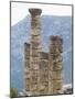 Columns at Temple of Apollo at Delphi-Daniella Nowitz-Mounted Photographic Print