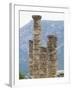 Columns at Temple of Apollo at Delphi-Daniella Nowitz-Framed Photographic Print