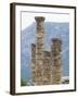 Columns at Temple of Apollo at Delphi-Daniella Nowitz-Framed Photographic Print