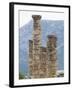 Columns at Temple of Apollo at Delphi-Daniella Nowitz-Framed Photographic Print