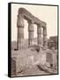 Columns at Temple of Luxor-null-Framed Stretched Canvas