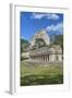 Columns Building in Foreground with Pyramid of the Magician Beyond-Richard Maschmeyer-Framed Photographic Print