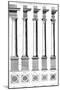 Columns Classical Orders-null-Mounted Photographic Print