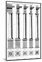 Columns Classical Orders-null-Mounted Photographic Print