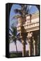 Columns Crowned by Achaemenian Bull Capitals Decorating the Entrance to the Zoroastrian College-null-Framed Stretched Canvas