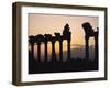 Columns in Public Building, Probably the Court of Justice, Baalbek, Lebanon, Middle East-Fred Friberg-Framed Photographic Print