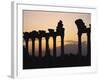 Columns in Public Building, Probably the Court of Justice, Baalbek, Lebanon, Middle East-Fred Friberg-Framed Photographic Print