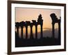 Columns in Public Building, Probably the Court of Justice, Baalbek, Lebanon, Middle East-Fred Friberg-Framed Photographic Print