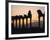 Columns in Public Building, Probably the Court of Justice, Baalbek, Lebanon, Middle East-Fred Friberg-Framed Photographic Print