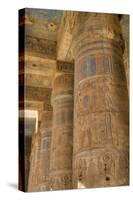 Columns in Second Court, Medinet Habu (Mortuary Temple of Ramses Iii), West Bank-Richard Maschmeyer-Stretched Canvas