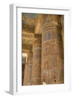 Columns in Second Court, Medinet Habu (Mortuary Temple of Ramses Iii), West Bank-Richard Maschmeyer-Framed Photographic Print