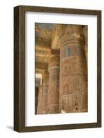 Columns in Second Court, Medinet Habu (Mortuary Temple of Ramses Iii), West Bank-Richard Maschmeyer-Framed Photographic Print