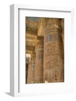 Columns in Second Court, Medinet Habu (Mortuary Temple of Ramses Iii), West Bank-Richard Maschmeyer-Framed Photographic Print