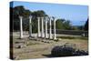 Columns in the Ancient Greek City of Asklepieion, Kos, Dodecanese, Greek Islands, Greece, Europe-null-Stretched Canvas
