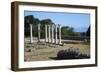 Columns in the Ancient Greek City of Asklepieion, Kos, Dodecanese, Greek Islands, Greece, Europe-null-Framed Photographic Print