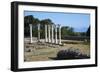 Columns in the Ancient Greek City of Asklepieion, Kos, Dodecanese, Greek Islands, Greece, Europe-null-Framed Photographic Print