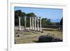 Columns in the Ancient Greek City of Asklepieion, Kos, Dodecanese, Greek Islands, Greece, Europe-null-Framed Photographic Print