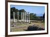 Columns in the Ancient Greek City of Asklepieion, Kos, Dodecanese, Greek Islands, Greece, Europe-null-Framed Photographic Print