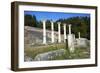 Columns in the Ancient Greek City of Asklepieion, Kos, Dodecanese, Greek Islands, Greece, Europe-null-Framed Photographic Print