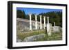 Columns in the Ancient Greek City of Asklepieion, Kos, Dodecanese, Greek Islands, Greece, Europe-null-Framed Photographic Print