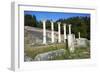 Columns in the Ancient Greek City of Asklepieion, Kos, Dodecanese, Greek Islands, Greece, Europe-null-Framed Photographic Print