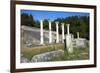 Columns in the Ancient Greek City of Asklepieion, Kos, Dodecanese, Greek Islands, Greece, Europe-null-Framed Photographic Print