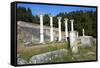 Columns in the Ancient Greek City of Asklepieion, Kos, Dodecanese, Greek Islands, Greece, Europe-null-Framed Stretched Canvas