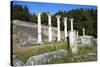 Columns in the Ancient Greek City of Asklepieion, Kos, Dodecanese, Greek Islands, Greece, Europe-null-Stretched Canvas