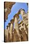 Columns in the Great Hypostyle Hall, Karnak Temple, Luxor, Thebes, Egypt, North Africa, Africa-Richard Maschmeyer-Stretched Canvas