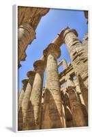 Columns in the Great Hypostyle Hall, Karnak Temple, Luxor, Thebes, Egypt, North Africa, Africa-Richard Maschmeyer-Framed Photographic Print