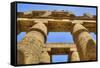 Columns in the Great Hypostyle Hall, Karnak Temple, Luxor, Thebes, Egypt, North Africa, Africa-Richard Maschmeyer-Framed Stretched Canvas