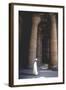 Columns in the Hypostyle Hall, Temple of Horus, Edfu, Egypt, Ptolemaic Period, c251 BC-246 BC-Unknown-Framed Giclee Print