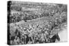 Columns of German Prisoners, Somme, France, 1918-null-Stretched Canvas