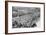 Columns of German Prisoners, Somme, France, 1918-null-Framed Giclee Print