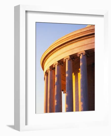 Columns of Jefferson Memorial-Joseph Sohm-Framed Photographic Print