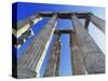 Columns of Olympeion-Yang Liu-Stretched Canvas