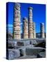 Columns of Temple of Apollo-Perry Mastrovito-Stretched Canvas