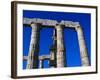 Columns of Temple of Poseidon-Perry Mastrovito-Framed Photographic Print