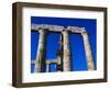 Columns of Temple of Poseidon-Perry Mastrovito-Framed Photographic Print