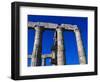 Columns of Temple of Poseidon-Perry Mastrovito-Framed Photographic Print