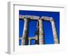 Columns of Temple of Poseidon-Perry Mastrovito-Framed Photographic Print