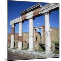 Columns of the Colonnade around the Forum in Pompeii, 1st Century-CM Dixon-Mounted Photographic Print