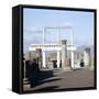 Columns of the Colonnade Round the Forumdanc, Pompeii, Italy-CM Dixon-Framed Stretched Canvas