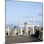 Columns of the Colonnade Round the Forumdanc, Pompeii, Italy-CM Dixon-Mounted Photographic Print