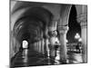 Columns of the Doge's Palace at Night, Venice, Veneto Region, Italy-Nadia Isakova-Mounted Photographic Print