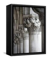 Columns of the Doge's Palace-Tom Grill-Framed Stretched Canvas