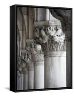 Columns of the Doge's Palace-Tom Grill-Framed Stretched Canvas